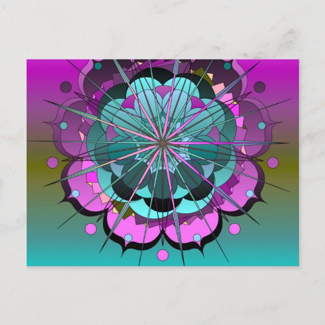 CelestialGlory2 Vykort (Framsida)