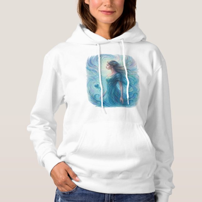 Celestialistisk ande i virvlande kosmos t shirt (Framsida)