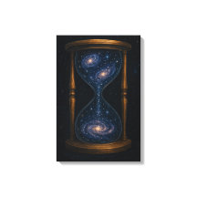 Celestialtimglas med flytande galaxer