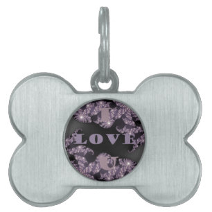 Celestiment Sentiments i Kärlek Du Galactic Hälsni ID-bricka Husdjur