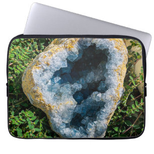 Celestite Geode  Laptop Fodral