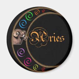 Celestrial Måne Aries Magnet