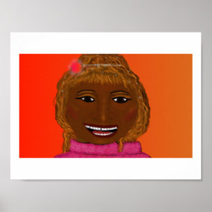 Celia Cruz-målning Poster