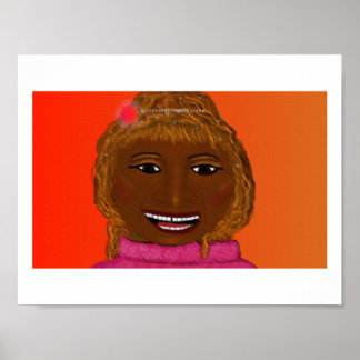 Celia Cruz-målning Poster