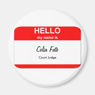 Celia Fate, domare vid domstolen Magnet