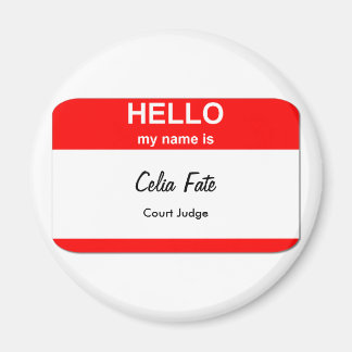 Celia Fate, domare vid domstolen Magnet