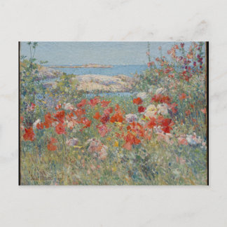 Celia Thaxters Garden, Shoals Isles, Maine Vykort