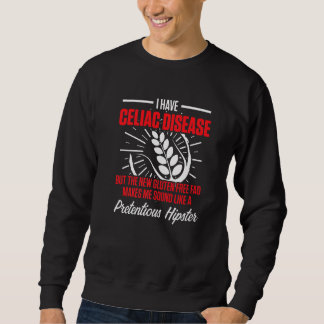 Celiac Disease Gluten Free Awareness Fad Strong Wa Lång Ärmad Tröja