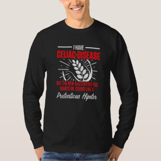 Celiac Disease Gluten Free Awareness Fad Strong Wa T Shirt