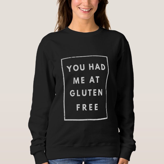 Celiac Disease Gluten Free Långärmad T Shirt (Framsida)