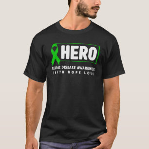 Celiac Disease Hero - Medvetenhet om Celiacas sjuk T Shirt