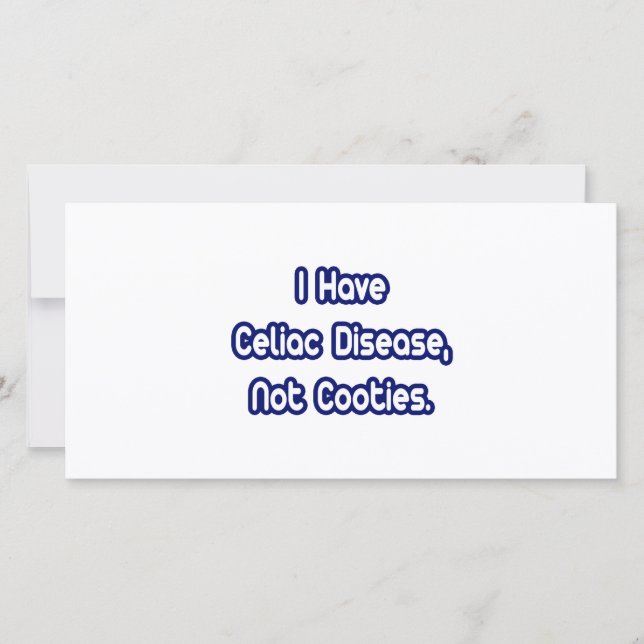 Celiac Disease ...Inte välgörenhet (Framsida)