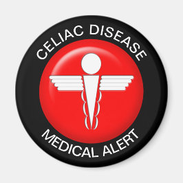 Celiac Disease Medical Alert Magnet