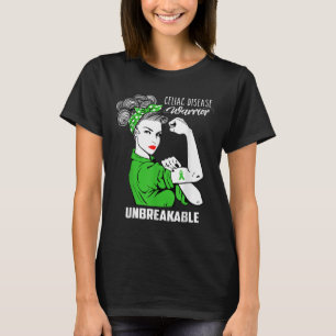 Celiac Disease Warrior Obrytable Shirt Awareness T