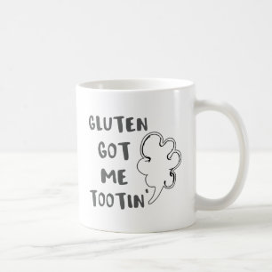 Celiac medvetenhetGluten fick mig Tootin Kaffemugg