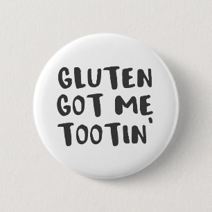 Celiac medvetenhetGluten fick mig Tootin Knapp