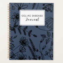 Celiaki Månadsjournal - Mörkgrå