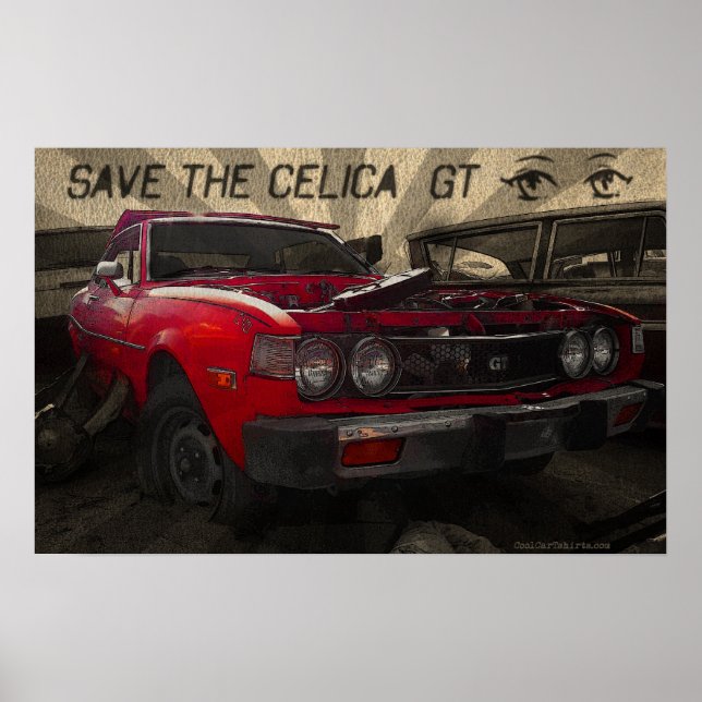 Celica GT poster (Framsidan)