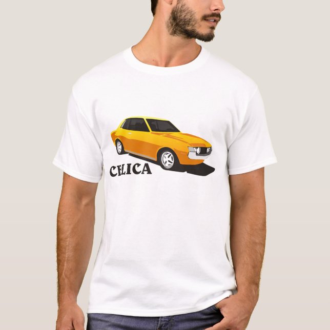 Celica RA/TA-Gult Tee Shirt (Framsida)