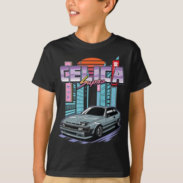 Celica Supra MK2 XX MORSA60 A60-grafik T Shirt (Framsida)