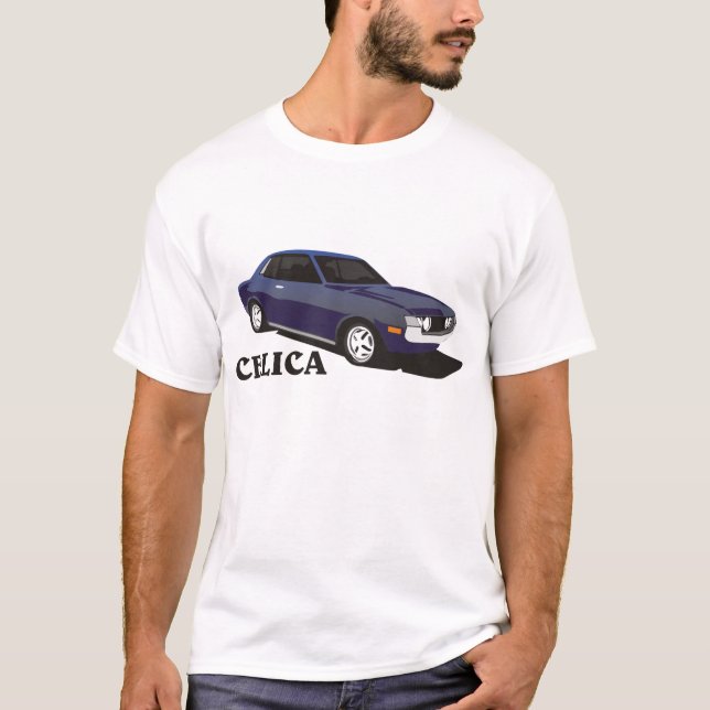 Celica TA/RA Blue Tee Shirt (Framsida)