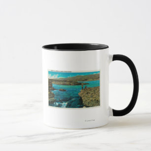 Celilo nedgångar på Columbiaet River Mugg