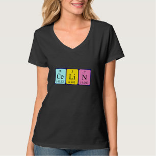 Celin, återkommande skjorta bord namn t shirt