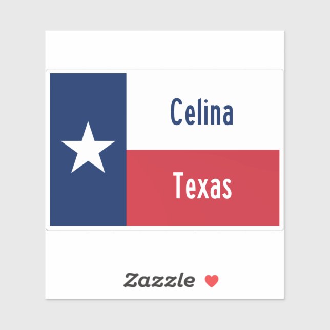 Celina Texas Klistermärken (Ark)