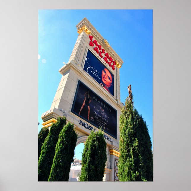 Celine Dion Caesars Palace Las Vegas America Poster (Framsidan)
