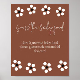 Celito Lindo Mexican Baby Shower Game Poster
