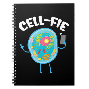 Cell-Fie Cell Fie Science Biology Teacher Student. Anteckningsbok