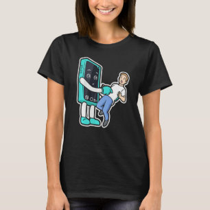 Cell Mobil Addict Clothes Smartphone Addiction Rev T Shirt