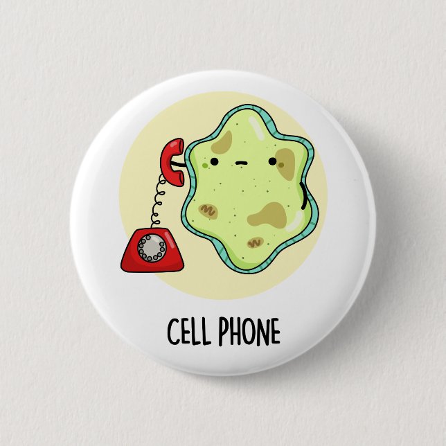 Cell Mobil Funny Biology Science Pun Knapp (Framsida)