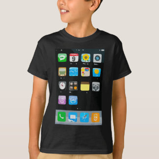 Cell Mobil Smartphone Mobile App Halloween-konfigu T Shirt