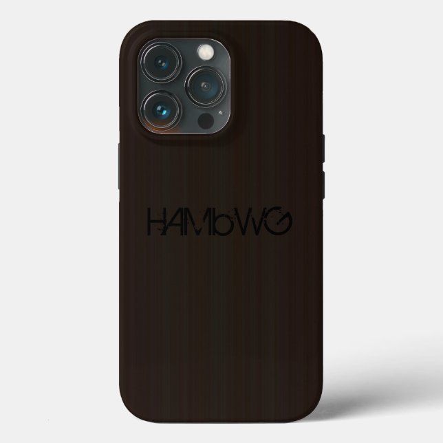 Cell Phone Case - Brown HAMbyWG (Baksida )