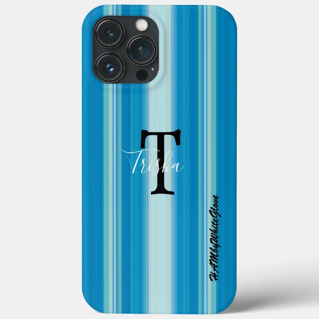 Cell Phone Case - HAMbyWG - Bright Blue (Baksida)