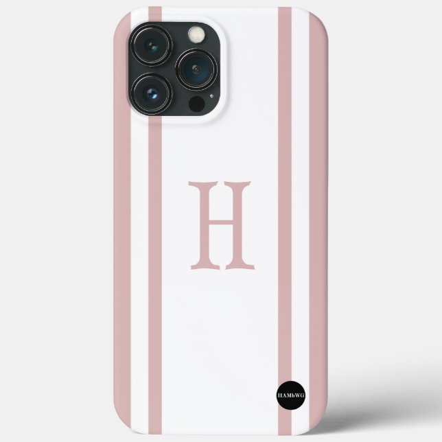 Cell Phone Case - HAMbyWG- White Rand (Baksida)