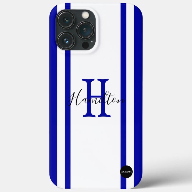 Cell Phone Case - HAMbyWG- White Rand (Baksida)
