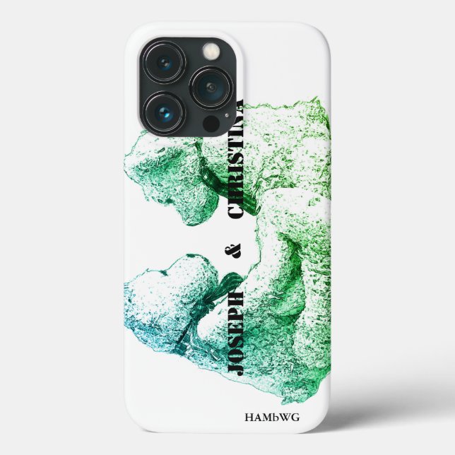 Cell Phone Case - IPhone Retro Teddys HAMbWG (Baksida)
