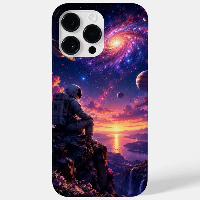 Cell Phone Case Rests the Astronaut (Baksida)