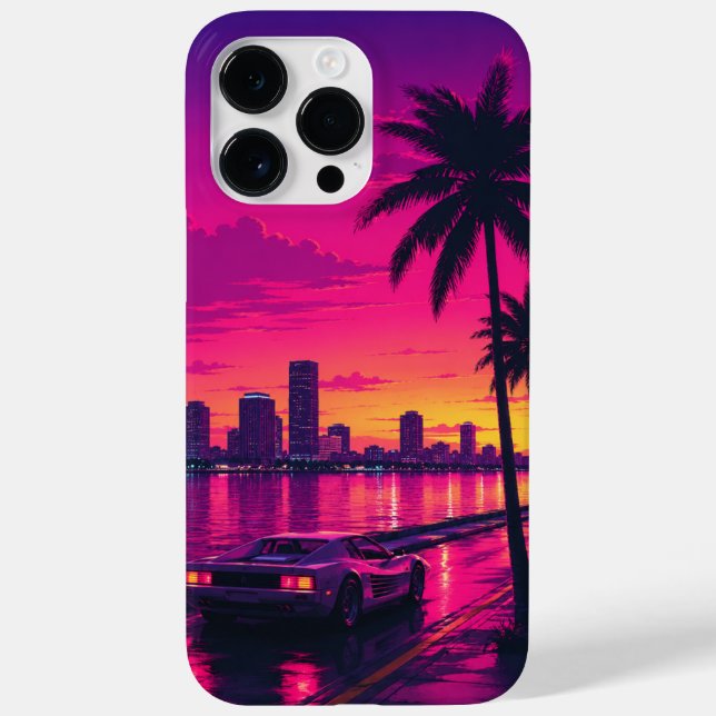 Cell Phone Case Shining City (Baksida)