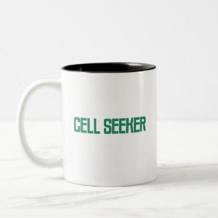 Cell Seeker Excel Data Utforskare Kalkylblad Två-Tonad Mugg