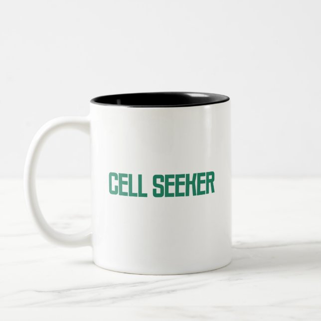 Cell Seeker | Excel Data Utforskare Kalkylblad Två-Tonad Mugg (Vänster)