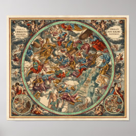 Cellarius Andreas 1708 Harmonia Macrocosmica Poster