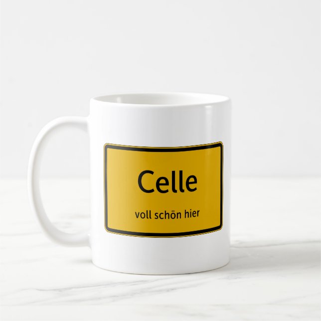 Celle Tasse Kaffeetasse Teetasse Kaffemugg (Vänster)