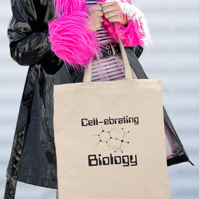 Cellebrating Biology Science Biology Teacher Gift Tygkasse (Shop now and show off your scientific spirit!)