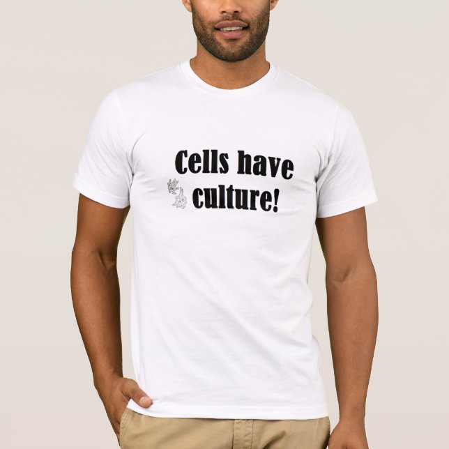 Celler har kulturtshirten! tee shirt (Framsida)