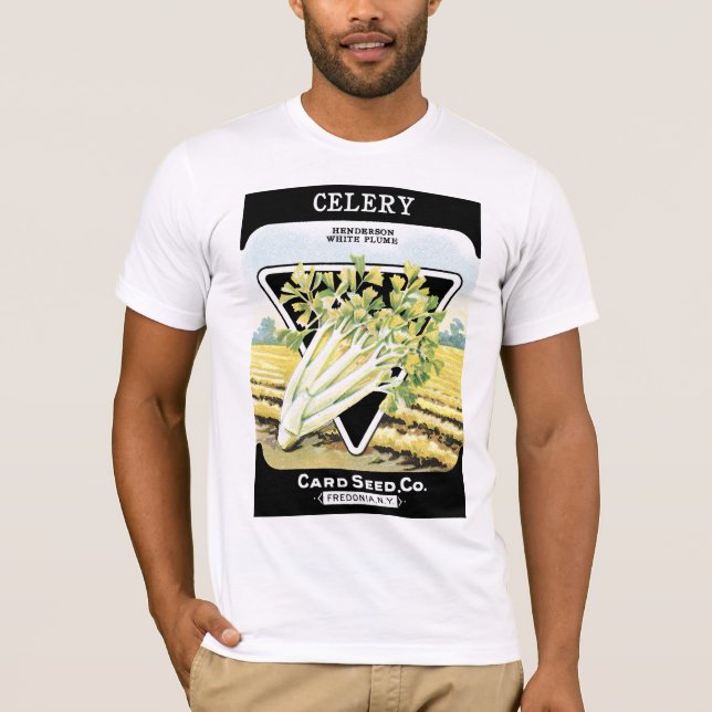 Cellery Seed Packet Label Tee (Framsida)