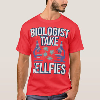 CellFie Coola Funny Biology Teacher Student Gift 2 T Shirt