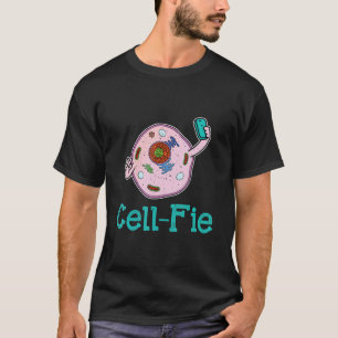 CellFie Funny Biology Science Lärare Pun Gift T Shirt